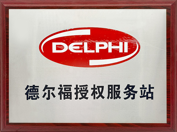 Delphi authorized service station